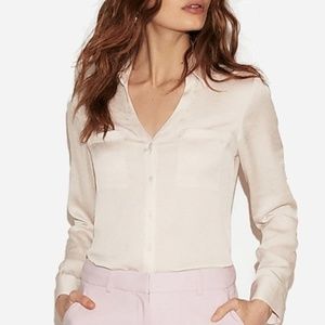 NWOT Pale Pink XS Slim Fit Portofino Shirt Express